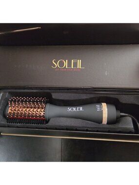 Soleil 2" Infrared Blowout Brush Professional Volumizing Styler Hair Tool NIB